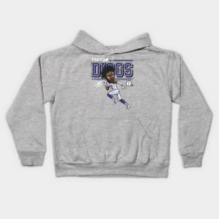 Trevon Diggs Dallas Cartoon Kids Hoodie